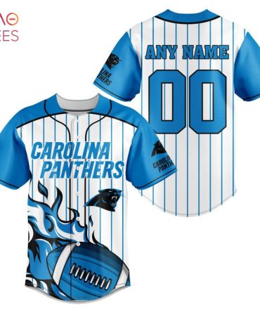 Nfl Carolina Panthers, Specialized Design In Varsity Baseball Jersey Limited Edition