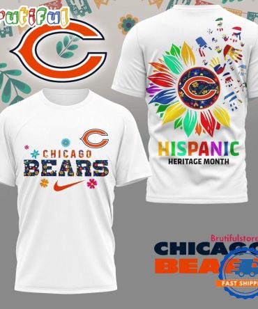 Nfl Chicago Bears Hispanic Heritage Month Unisex 3D Shirt