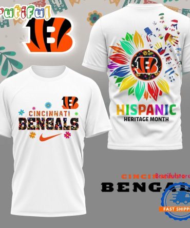 Nfl Cincinnati Bengals Hispanic Heritage Month Unisex 3D Shirt