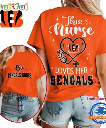 Nfl Cincinnati Bengals Nurse Appreciation Month Limited Edition Vintage T Shirt