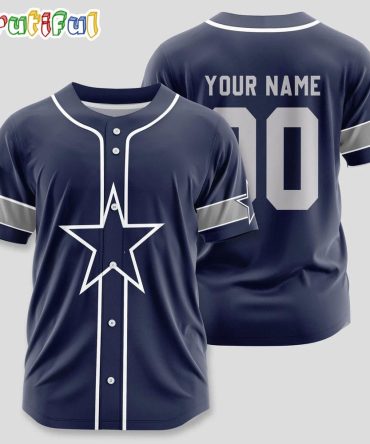 Nfl Dallas Cowboys Limited Edition Personalized Baseball Jersey