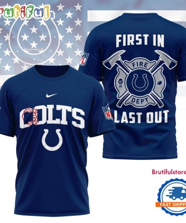 Nfl Indianapolis Colts 2025 Fire Dept Unisex 3D Shirt