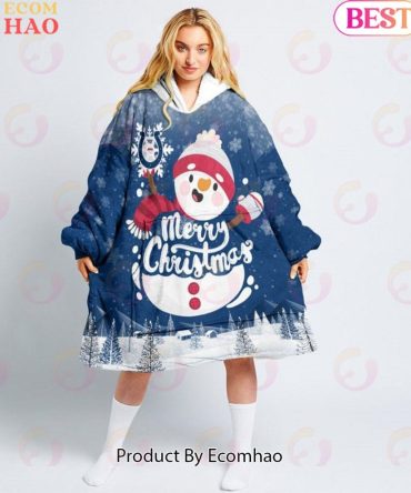 Nfl Indianapolis Colts Christmas Oversize Hoodie Sweatshirt Comfy Pullover Blanket