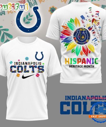 Nfl Indianapolis Colts Hispanic Heritage Month Unisex 3D Shirt
