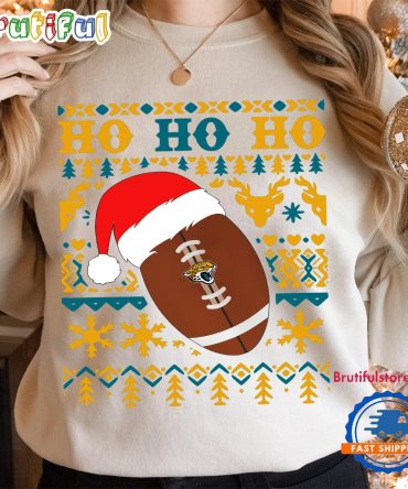 Nfl Jacksonville Jaguars Football Santa Claus Hohoho Christmas Pattern Sweatshirt