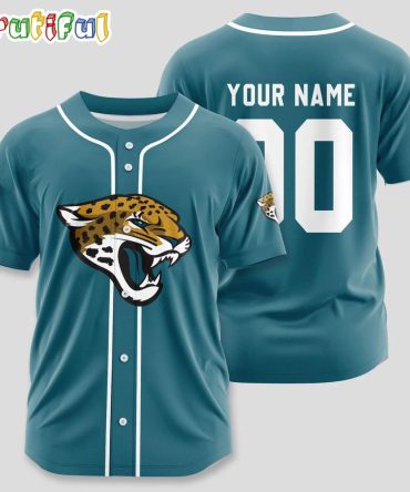 Nfl Jacksonville Jaguars Limited Edition Personalized Baseball Jersey
