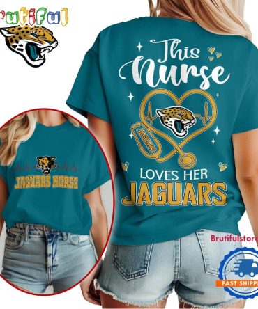Nfl Jacksonville Jaguars Nurse Appreciation Month Limited Edition Vintage T Shirt