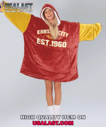 Hot Nfl Kansas City Chiefs Football Blanket Hoodie