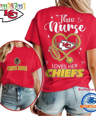 Nfl Kansas City Chiefs Nurse Appreciation Month Limited Edition Vintage T Shirt