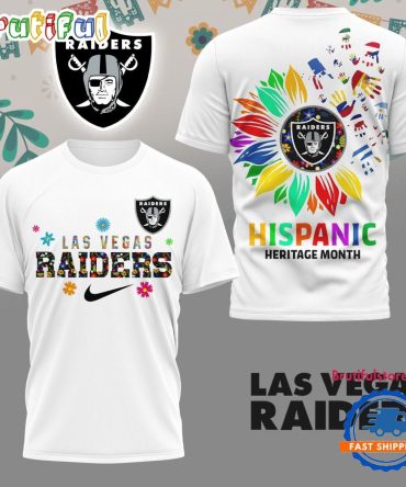 Nfl Las Vegas Raiders Hispanic Heritage Month Unisex 3D Shirt