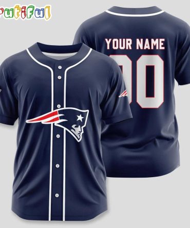 Nfl New England Patriots Limited Edition Personalized Baseball Jersey