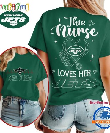 Nfl New York Jets Nurse Appreciation Month Limited Edition Vintage T Shirt