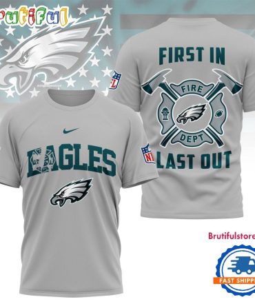 Nfl Philadelphia Eagles 2025 Fire Dept Unisex 3D Shirt
