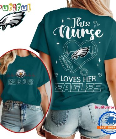 Nfl Philadelphia Eagles Nurse Appreciation Month Limited Edition Vintage T Shirt