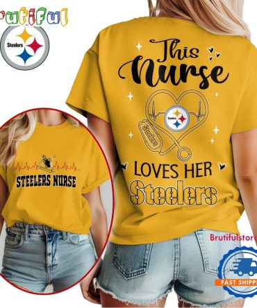 Nfl Pittsburgh Steelers Nurse Appreciation Month Limited Edition Vintage T Shirt
