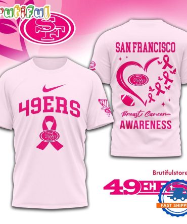Nfl San Francisco 49Ers Breast Cancer Awareness Limited Edition Unisex T Shirt