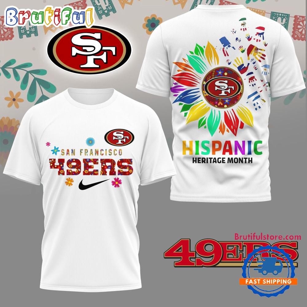 Nfl San Francisco 49Ers Hispanic Heritage Month Unisex 3D Shirt