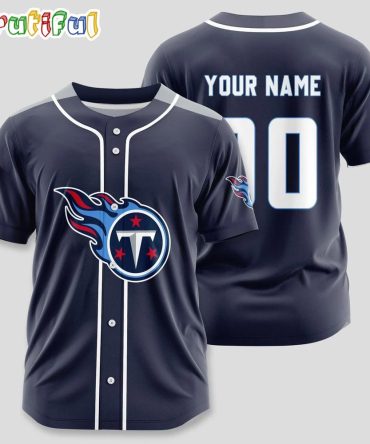 Nfl Tennessee Titans Limited Edition Personalized Baseball Jersey