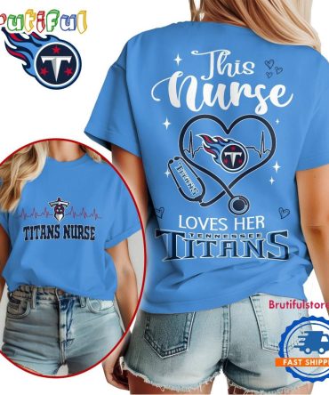 Nfl Tennessee Titans Nurse Appreciation Month Limited Edition Vintage T Shirt
