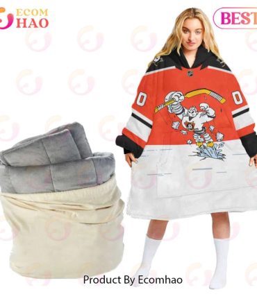 Nhl Anaheim Ducks Personalized Oodie Blanket Hoodie Snuggie Hoodies For All Family