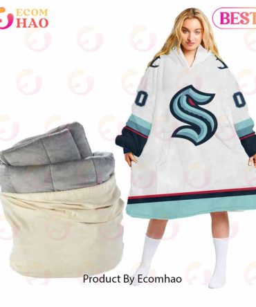 Nhl Seattle Kraken Personalized Oodie Blanket Hoodie Snuggie Hoodies For All Family