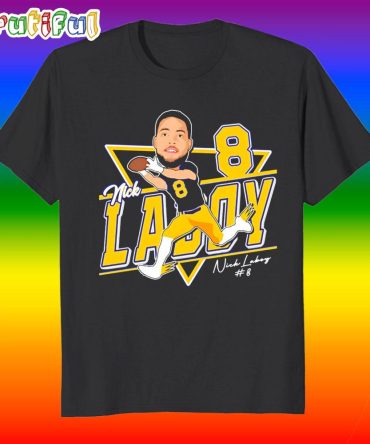 Nick Laboy Delaware Fightin’ Blue Hens Caricature ’25 T Shirt