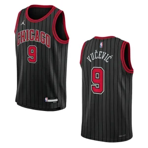 Youth Chicago Bulls 2022-23 Statement Edition Nikola Vucevic Black Jersey - Alzaintravels
