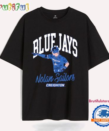 Nolan Sailors Creighton Bluejays Caricature T Shirt