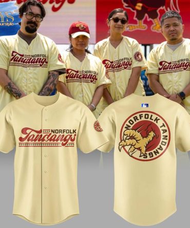 Norfolk Tandas Team Jersey - Premium Baseball Fan Apparel, Unisex Sizes Available