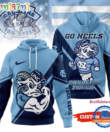 North Carolina Tar Heels 2025 Ncaa Duo Color Personalized Hoodie
