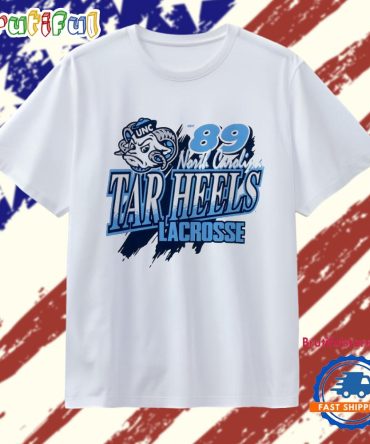 North Carolina Tar Heels Lacrosse Est 1989 T Shirt