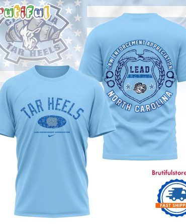 North Carolina Tar Heels Ncaa Law Appreciation Month Unisex 3D Shirt