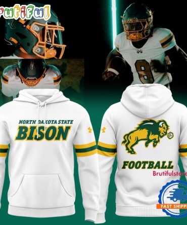 North Dakota State Bison Football 2025 New Uniform Hoodie