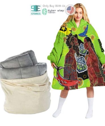 Best Nrl Canberra Raiders Hooded Blanet Hoodie