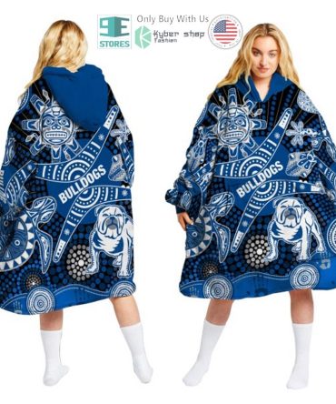 Best Nrl Canterbury-Bankstown Bulldogs Hooded Blanet Hoodie