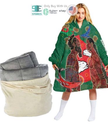 Best Nrl South Sydney Rabbitohs Native Hooded Blanet Hoodie