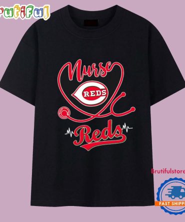 Nurse Cincinnati Reds 2025 T Shirt