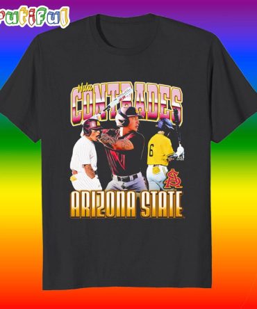 Nu’U Contrades Arizona State Baseball Graphic T Shirt
