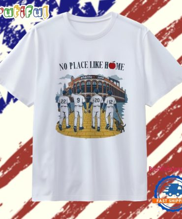 Ny Mets Starting 4 No Place Like Home T Shirt