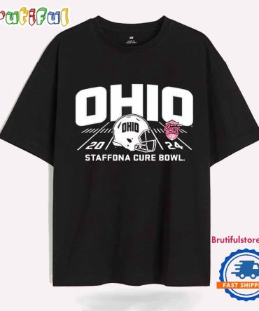 Ohio Bobcats 2024 Staffdna Cure Bowl T Shirt