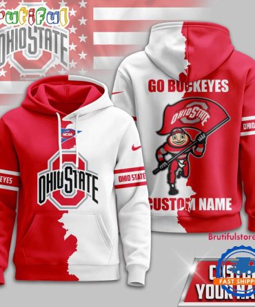 Ohio State Buckeyes 2025 Ncaa Warrior Spirit Personalized Hoodie Shirt