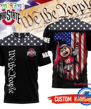 Ohio State Buckeyes 2025 Ncaa We The People Limited Edition 3D Shirt