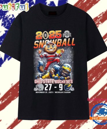 Ohio State Buckeyes 2025 Snow Ball Champions Winner T Shirt