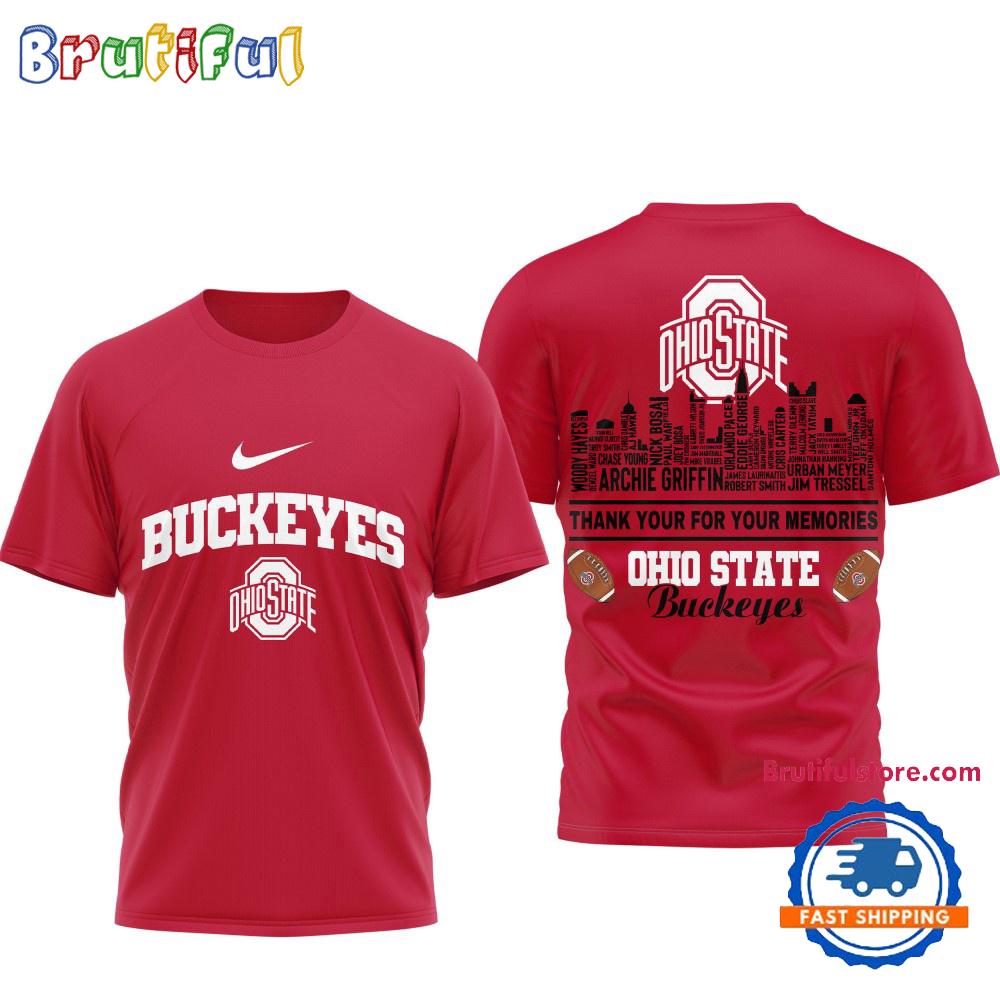 Ohio State Buckeyes Legends Of The Game Limited Edition T Shirt