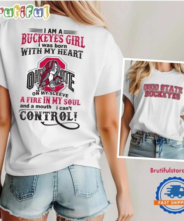 Ohio State Buckeyes Ncaa Girl Fan Unisex 3D Shirt