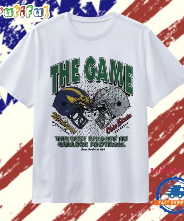 Ohio State Buckeyes Vs. Michigan Wolverines 2025 The Game Matchup T Shirt
