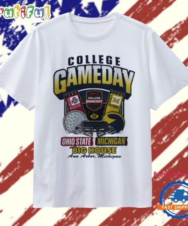 Ohio State Vs Michigan 2025 College Gameday At The Big House T Shirt