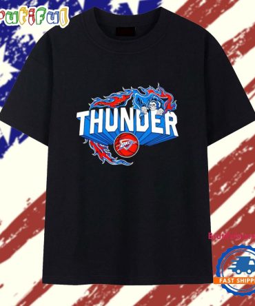 Okc Thunder Reaper Graphic T Shirt