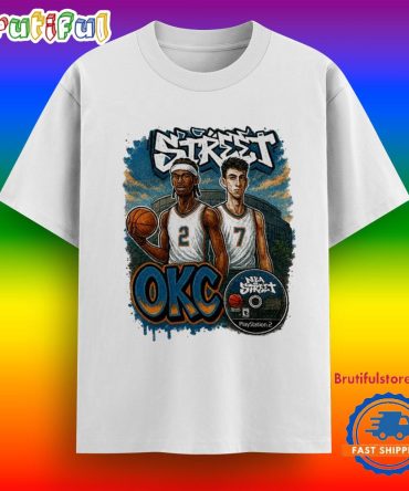 Okc Thunder Street Nba Basketball Shirt