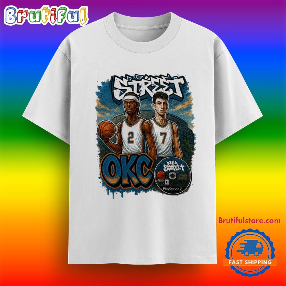 Okc Thunder Street Nba Basketball Shirt